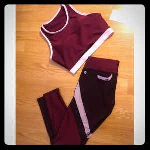 NWT! Fabletics LUANA MIDI Sports Bra- size Small